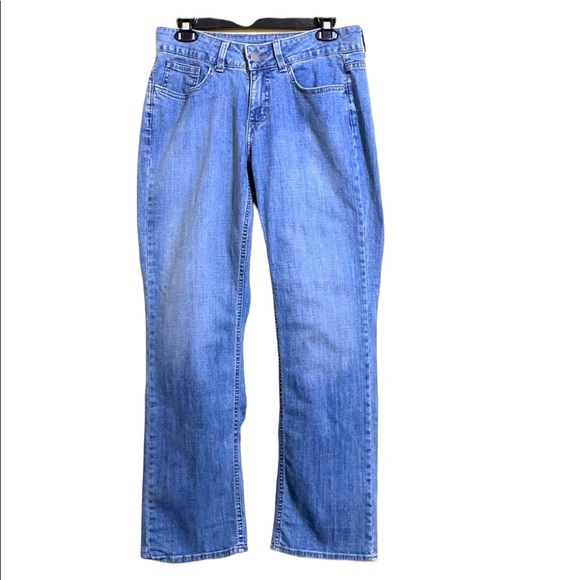 Riders by Lee Mid-Rise straight Boot Cut Jeans Size 8P - Picture 1 of 10